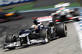 Pastor Maldonado, Williams, Hockenheim, 2012