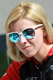 Maria de Villota Marussia F1 test