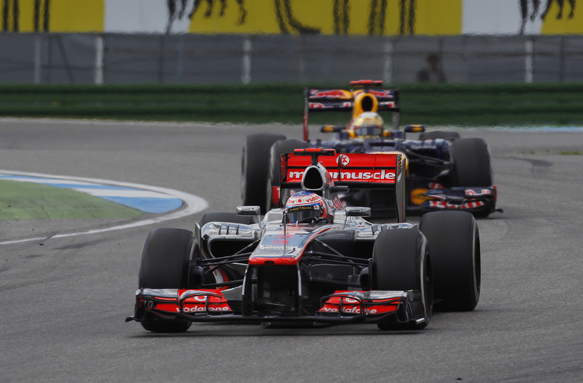 Jenson Button McLaren 2012 German Grand Prix