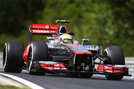 Lewis Hamilton Hungary 2012