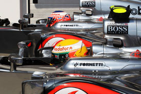 Jenson Button Lewis Hamilton