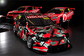 Triple Eight unveils new car, sponsor