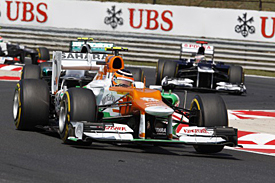 Nico Hulkenberg, Force India, Hungary, 2012