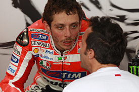 Valentino Rossi and Loris Capirossi, Ducati, 2012