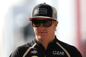 Kimi Raikkonen Lotus 2012