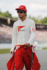 Fernando Alonso Ferrari 2012 German Grand Prix