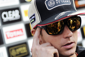 Kimi Raikkonen Lotus 2012 Belgian Grand Prix