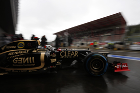 Kimi Raikkonen Lotus 2012 Belgian Grand Prix