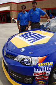 Martin Truex Jr and Michael Waltrip