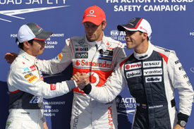 Jenson Button takes Spa pole
