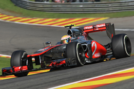 Lewis Hamilton, McLaren, Spa 2012