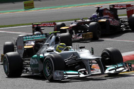 Mercedes Nico Rosberg Spa