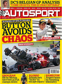 AUTOSPORT cover 060912
