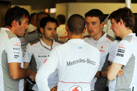 Lewis Hamilton McLaren Monza