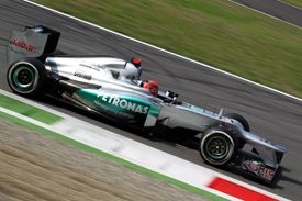 Michael Schumacher, Mercedes, Monza 2012