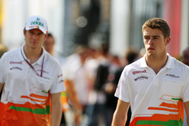 Nico Hulkenberg and Paul di Resta
