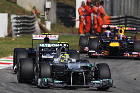 Nico Rosberg, Mercedes, Monza, 2012