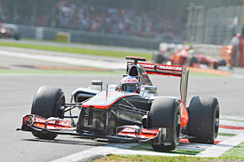 Jenson Button, McLaren, Italy, 2012