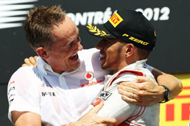 Lewis Hamilton Martin Whitmarsh