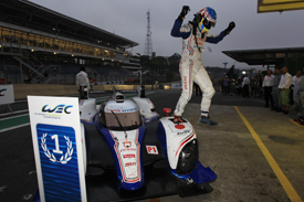 Alex Wurz and Toyota win at Interlagos