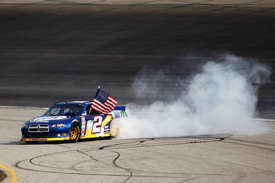 Brad Keselowski wins at Chicagoland