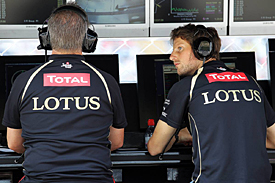 Romain Grosjean, Lotus, Monza 2012