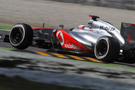 Jenson Button McLaren 2012 Monza