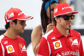 Fernando Alonso Felipe Massa 2012 GP