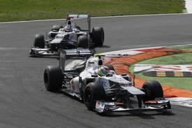Sergio Perez Kamui Kobayashi Sauber 2012 Italian GP