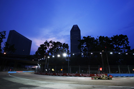 Romain Grosjean, Lotus, Singapore 2012
