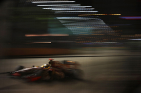 Pedro de la Rosa, HRT, Singapore 2012
