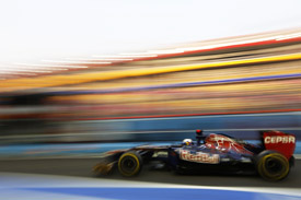 Daniel Ricciardo Toro Rosso STR7, 2012 Singapore Grand Prix Qualifying