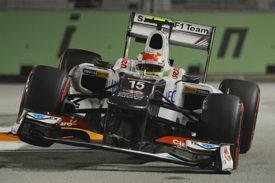 Sergio Perez Sauber 2012 Singapore GP