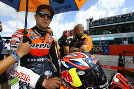 Jonathan Rea Honda MotoGP San Marino GP 2012