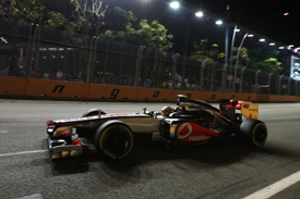 Lewis Hamilton McLaren 2012 Singapore GP