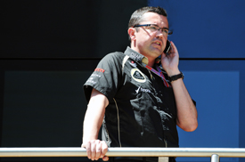 Eric Boullier Lotus F1 2012