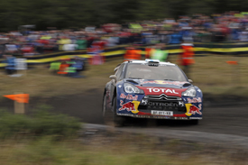 Mikko Hirvonen WRC Citroen Rally GB 2012