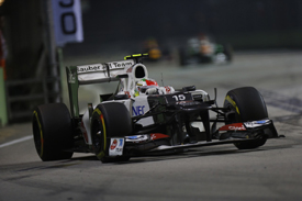 Sergio Perez, Sauber, Singapore 2012