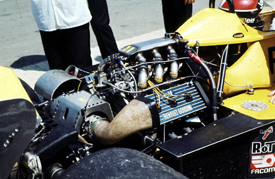 Renault kickstarted F1 turbocharging technology with its 1977 car