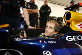 Alain Prost, Red Bull demo