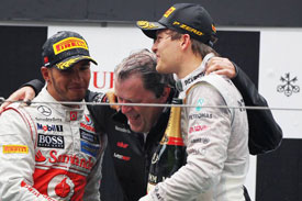 Hamilton, Haug, Rosberg