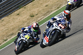 Randy de Puniet Aleix Espargaro Aspar ART San Marino GP 2012