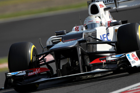 Kamui Kobayashi, Sauber, Suzuka 2012