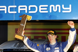 Elfyn Evans takes WRC Academy win