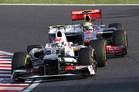Sergio Perez, Sauber, Japan 2012