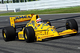 Satoru Nakajima in the Lotus 101