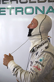 Michael Schumacher, Mercedes, 2012