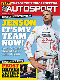 AUTOSPORT cover 251012