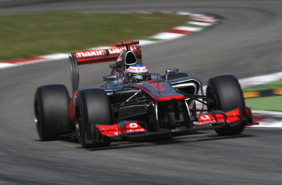 Jenson Button McLaren 2012 Italian GP