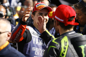 Cal Crutchlow and Jorge Lorenzo